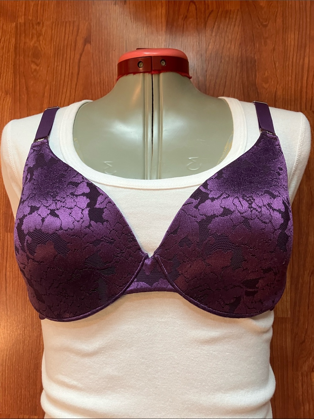 Soma Purple Lace Underwire Bra